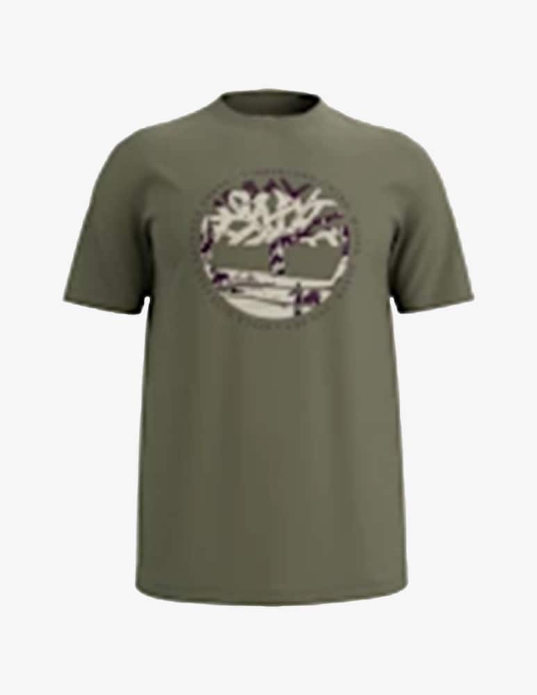 rinascente Timberland Tree logo t-shirt