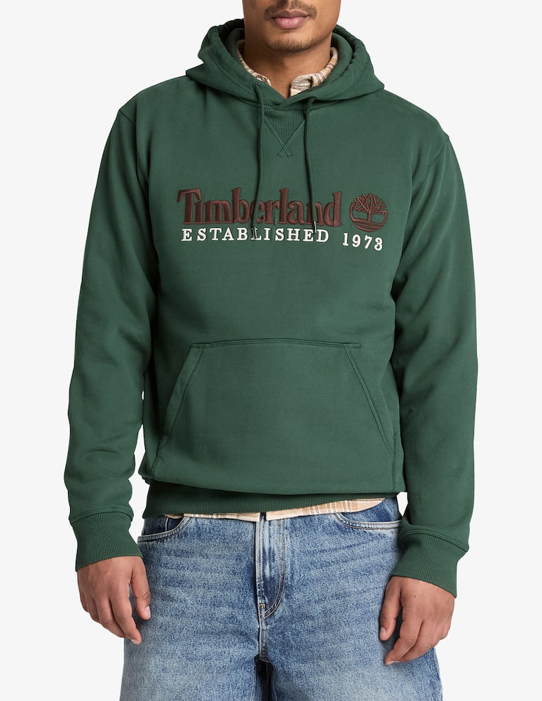 rinascente Timberland Embroidered logo hoodie