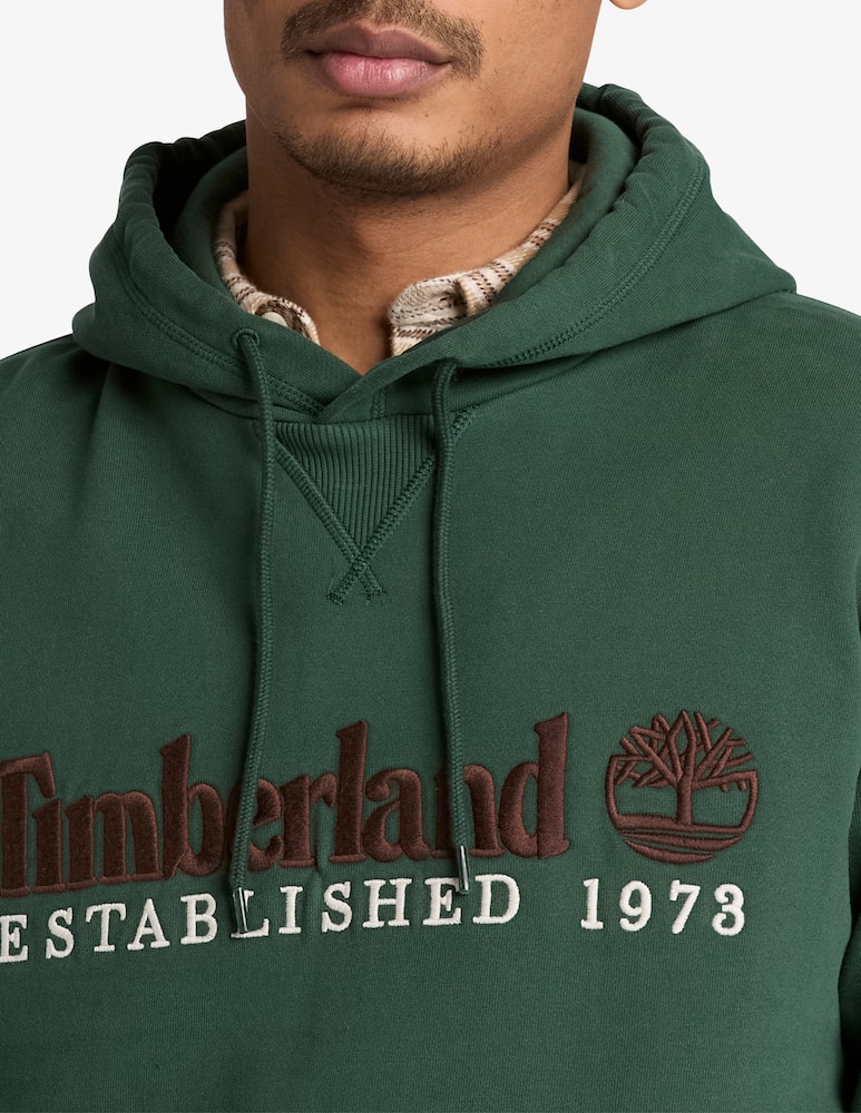rinascente Timberland Embroidered logo hoodie