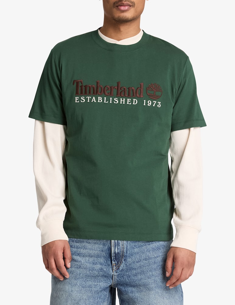rinascente Timberland T-shirt ricamata Established 1973