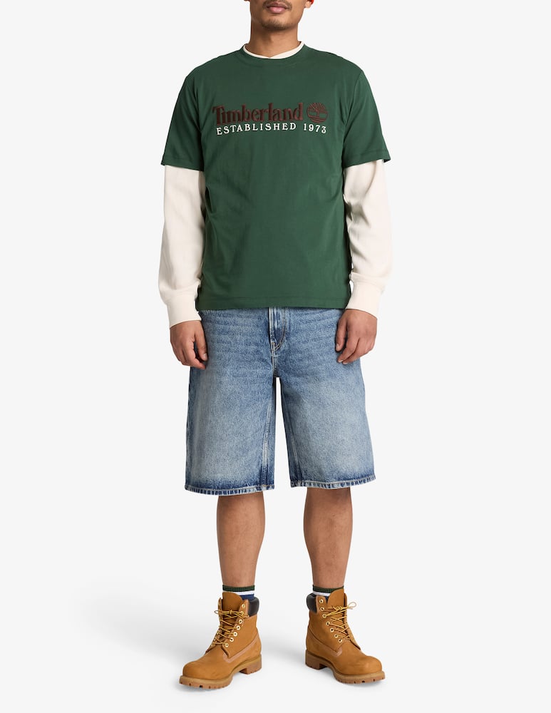 rinascente Timberland T-shirt ricamata Established 1973