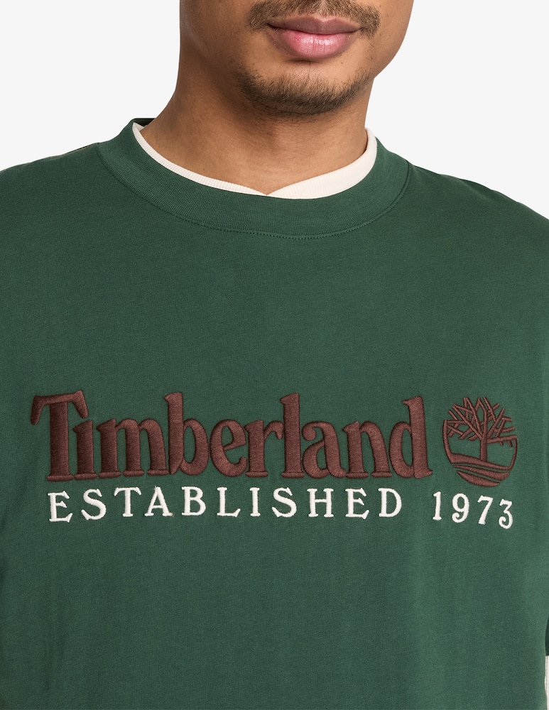 rinascente Timberland T-shirt ricamata Established 1973