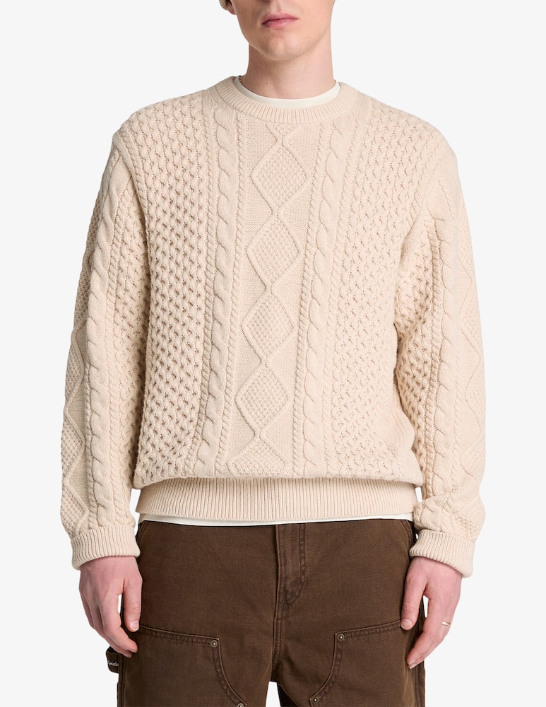 rinascente Timberland Phillips Brook cable knit jumper