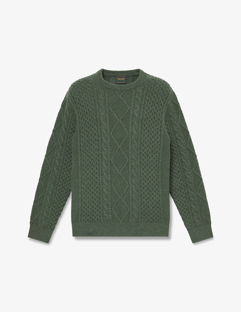 Timberland Cable knit cotton blend jumper - picture 5 Timberland Cable knit cotton blend jumper - picture 5