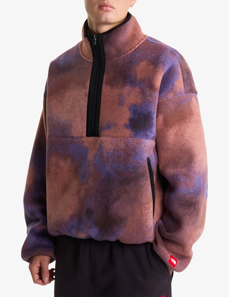 rinascente The North Face Felpa in pile con mezza zip
