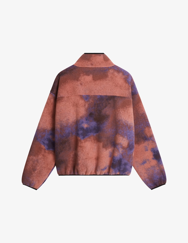 rinascente The North Face Felpa in pile con mezza zip