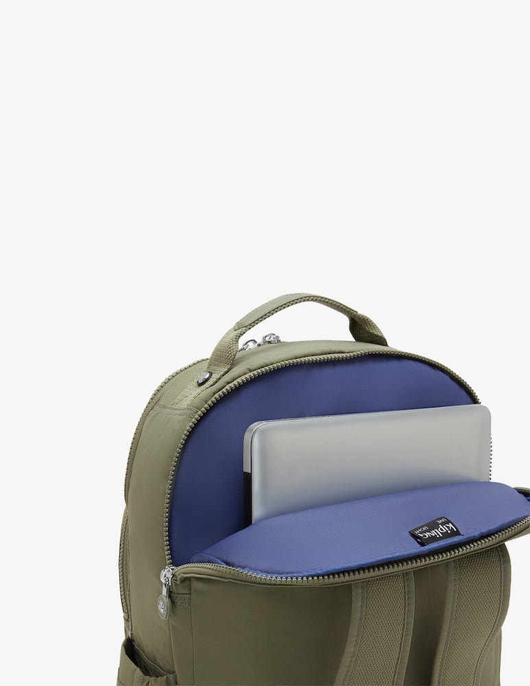 Kipling Seoul Lap B Almost Sage Backpack - picture 5 Kipling Seoul Lap B Almost Sage Backpack - picture 5