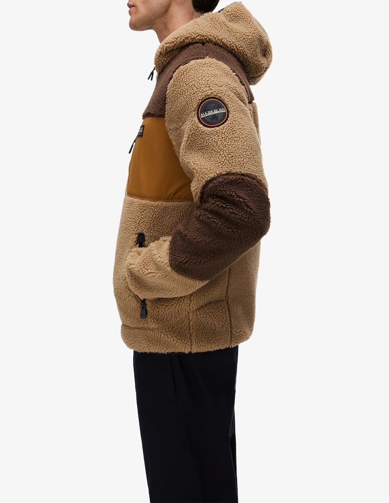 Napapijri Hooded fleece jacket - picture 2 Napapijri Hooded fleece jacket - picture 2