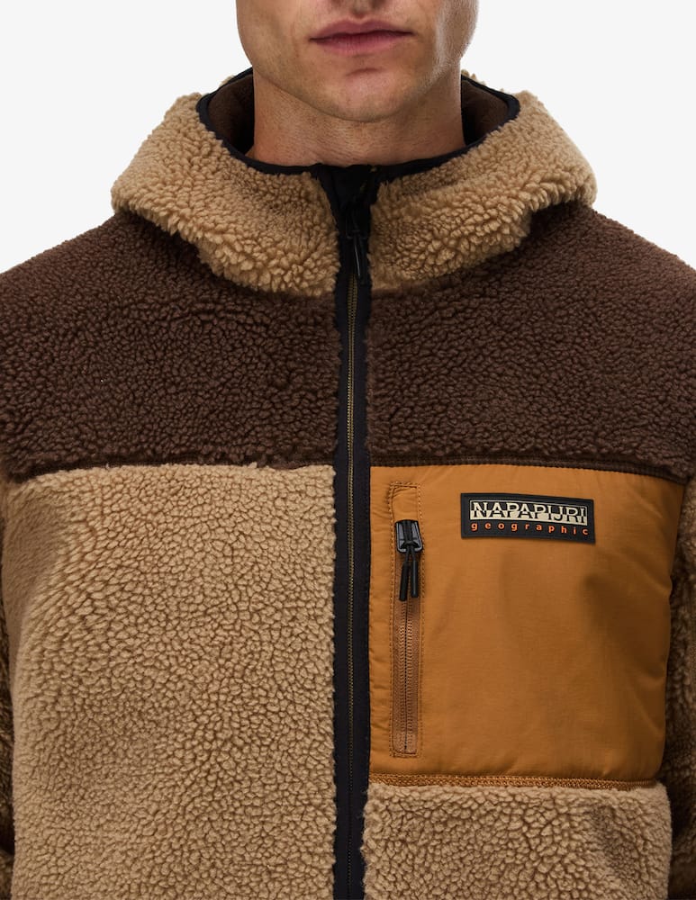 Napapijri Hooded fleece jacket - picture 4 Napapijri Hooded fleece jacket - picture 4