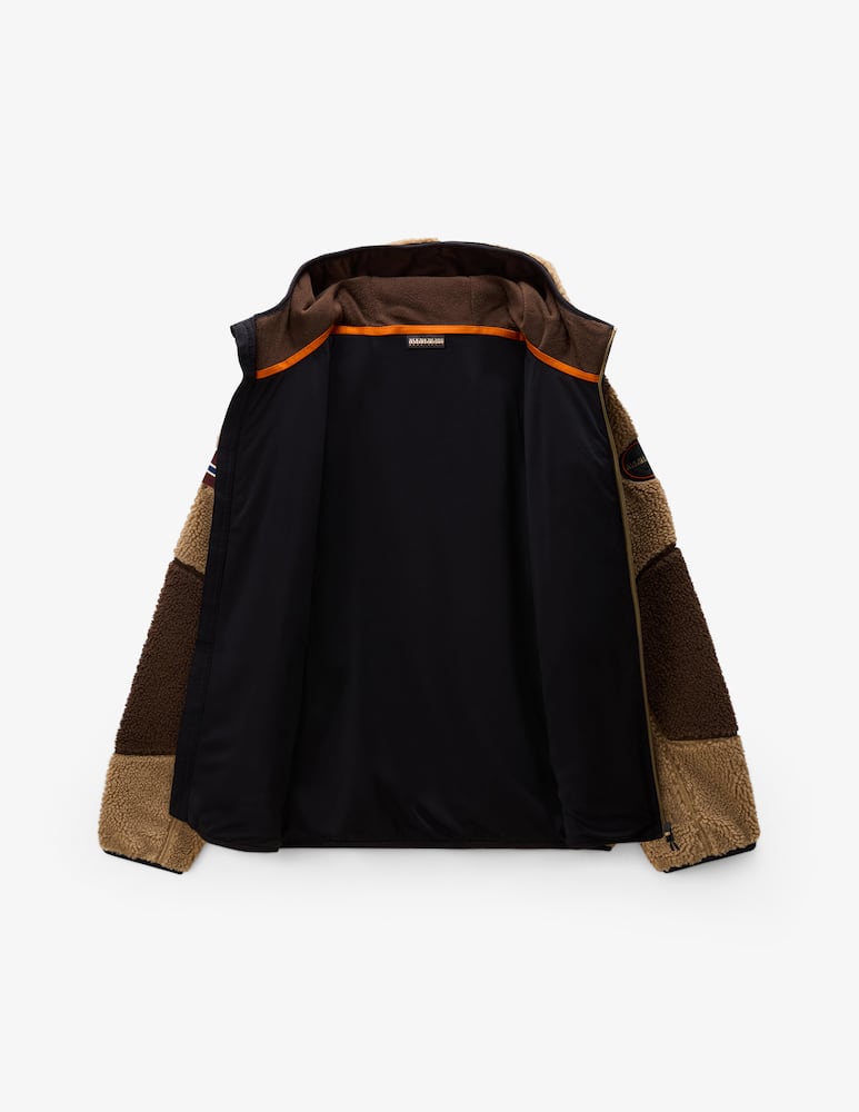 Napapijri Hooded fleece jacket - picture 6 Napapijri Hooded fleece jacket - picture 6