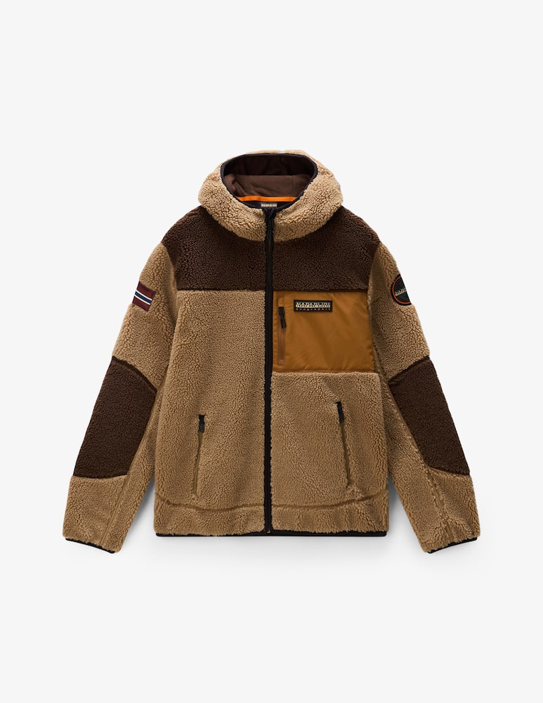 Napapijri Hooded fleece jacket - picture 7 Napapijri Hooded fleece jacket - picture 7