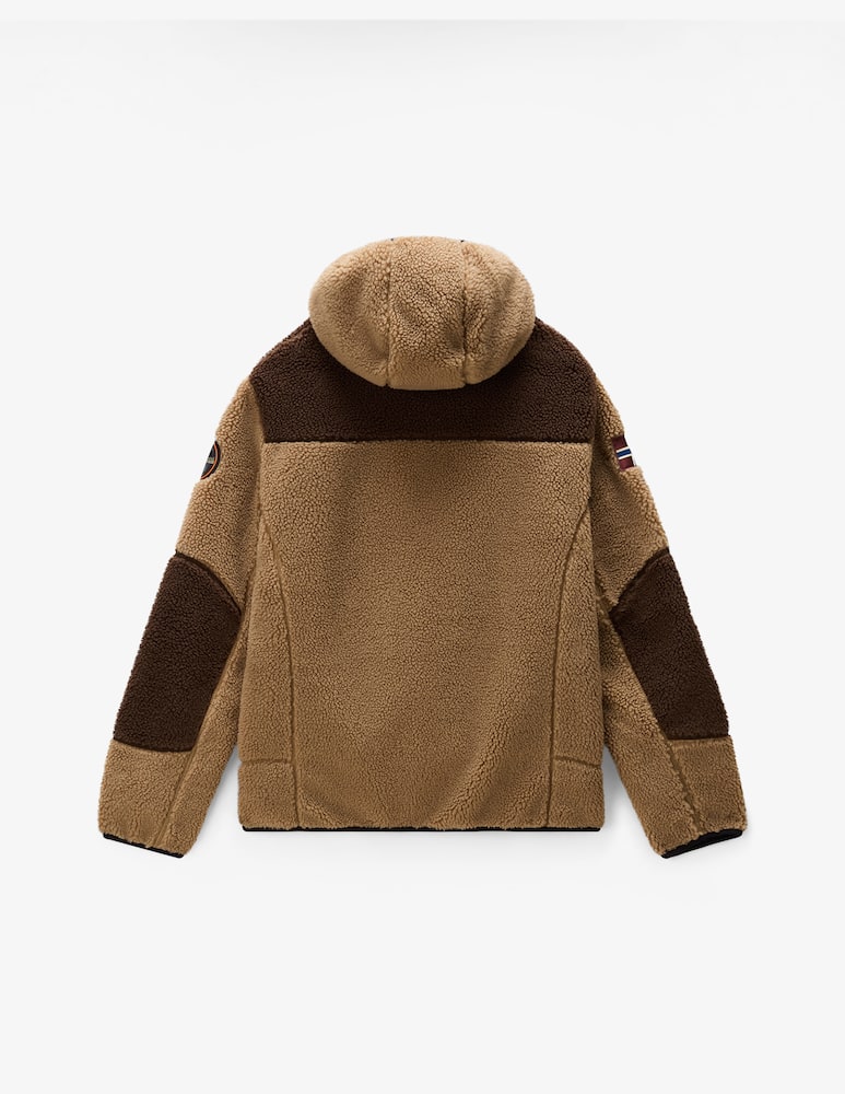 Napapijri Hooded fleece jacket - picture 8 Napapijri Hooded fleece jacket - picture 8
