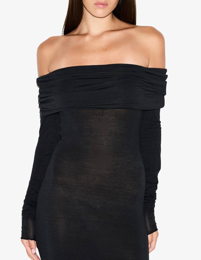 rinascente SKIMS Abito lungo off shoulder