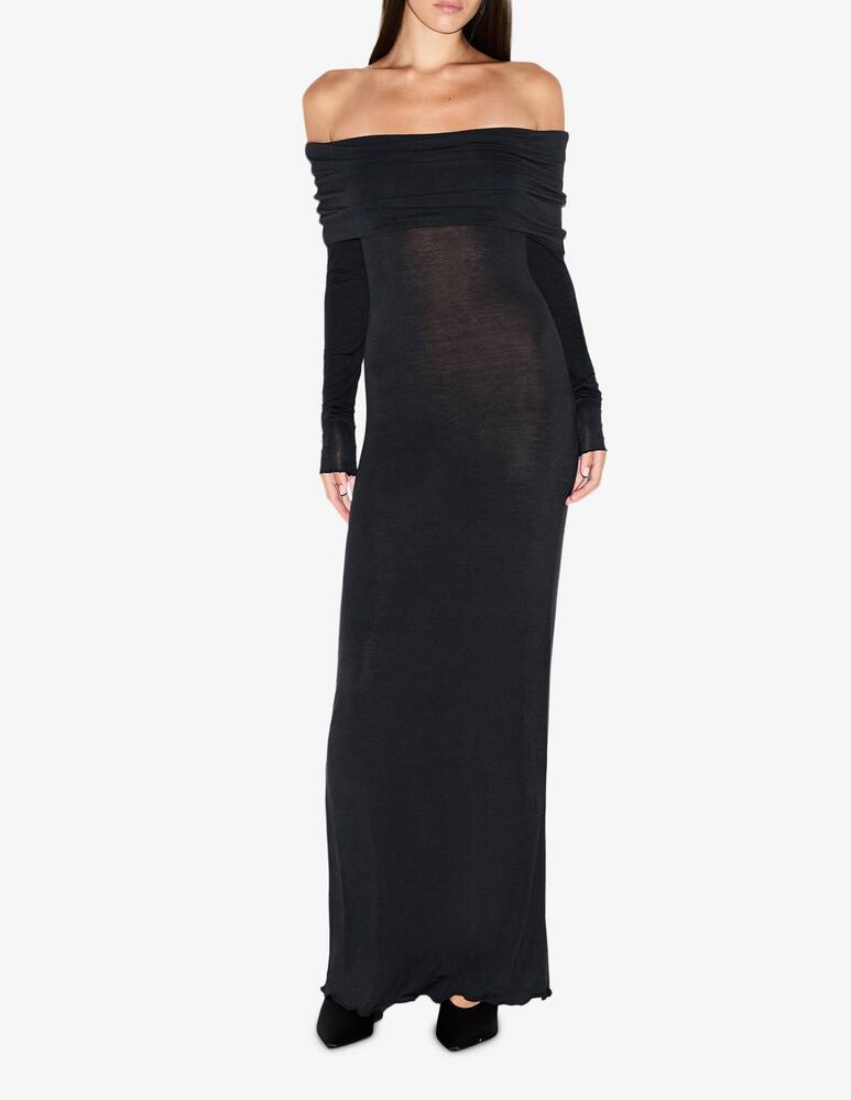 rinascente SKIMS Abito lungo off shoulder