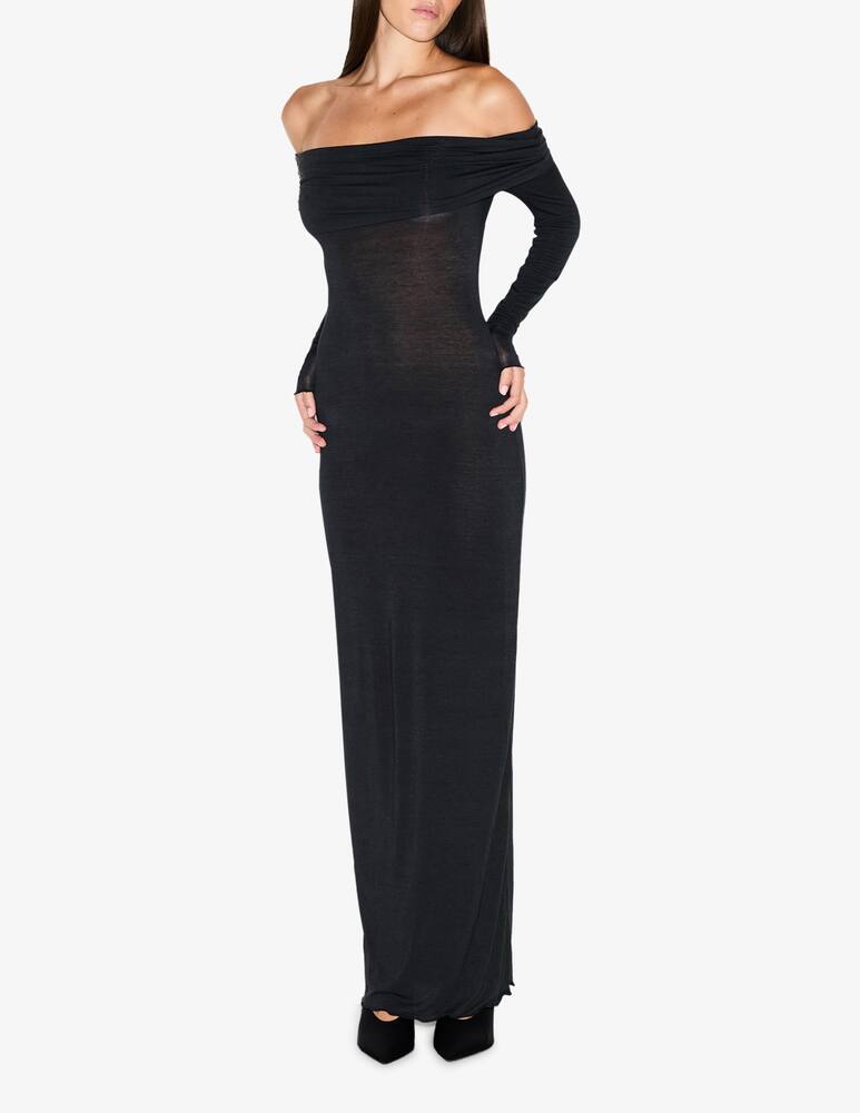 rinascente SKIMS Abito lungo off shoulder