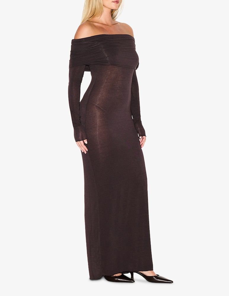 SKIMS Abito lungo off shoulder - immagine 2 SKIMS Abito lungo off shoulder - immagine 2