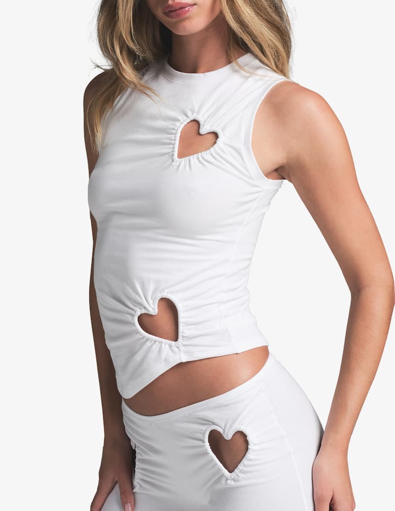 SKIMS Top con cuori intagliati - immagine 1 SKIMS Top con cuori intagliati - immagine 1