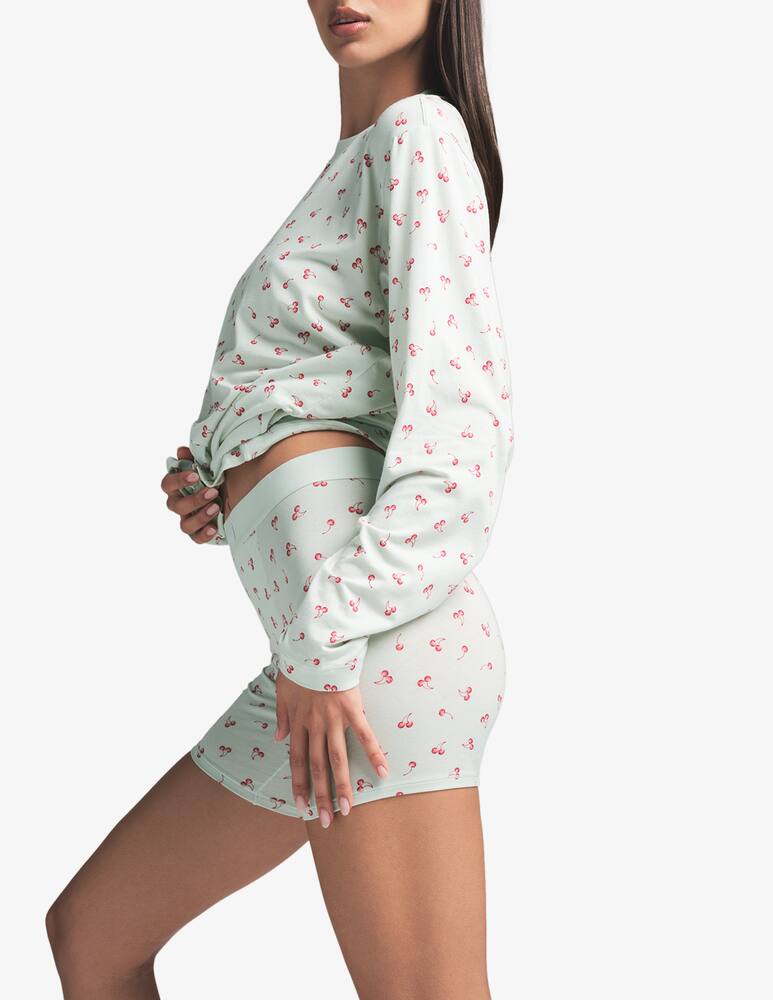 rinascente SKIMS Cherry long sleeve set