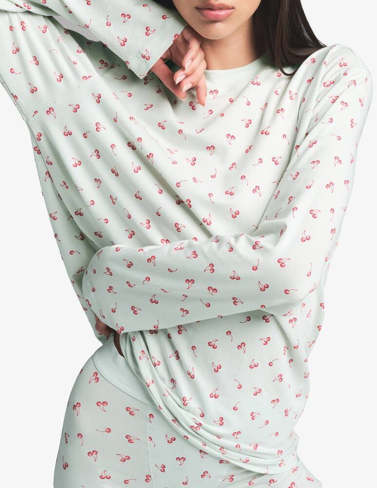 rinascente SKIMS Cherry long sleeve set