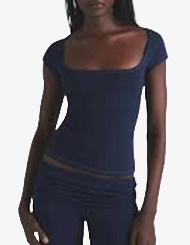 rinascente SKIMS Scoop neck short tee