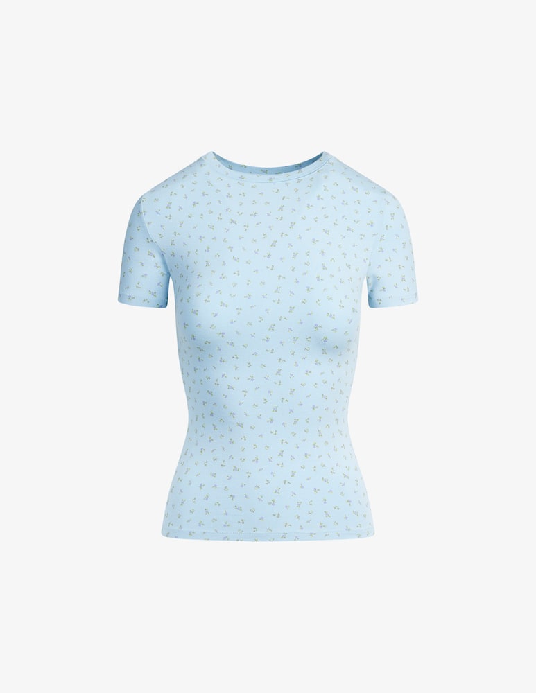 SKIMS T-shirt con stampa floreale - immagine 4 SKIMS T-shirt con stampa floreale - immagine 4