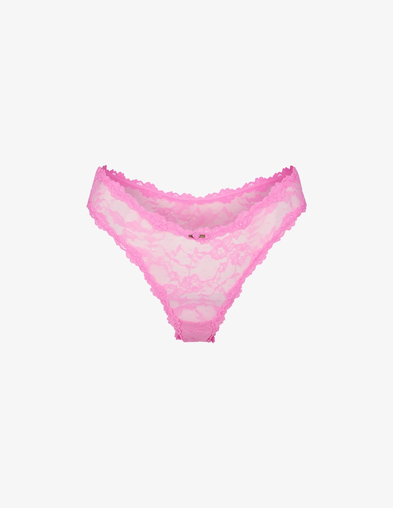 SKIMS Lace dipped thong - picture 1 SKIMS Lace dipped thong - picture 1