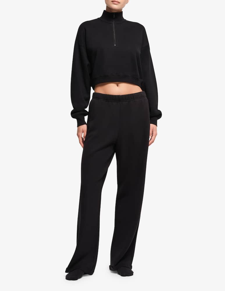 rinascente SKIMS Cropped half zip