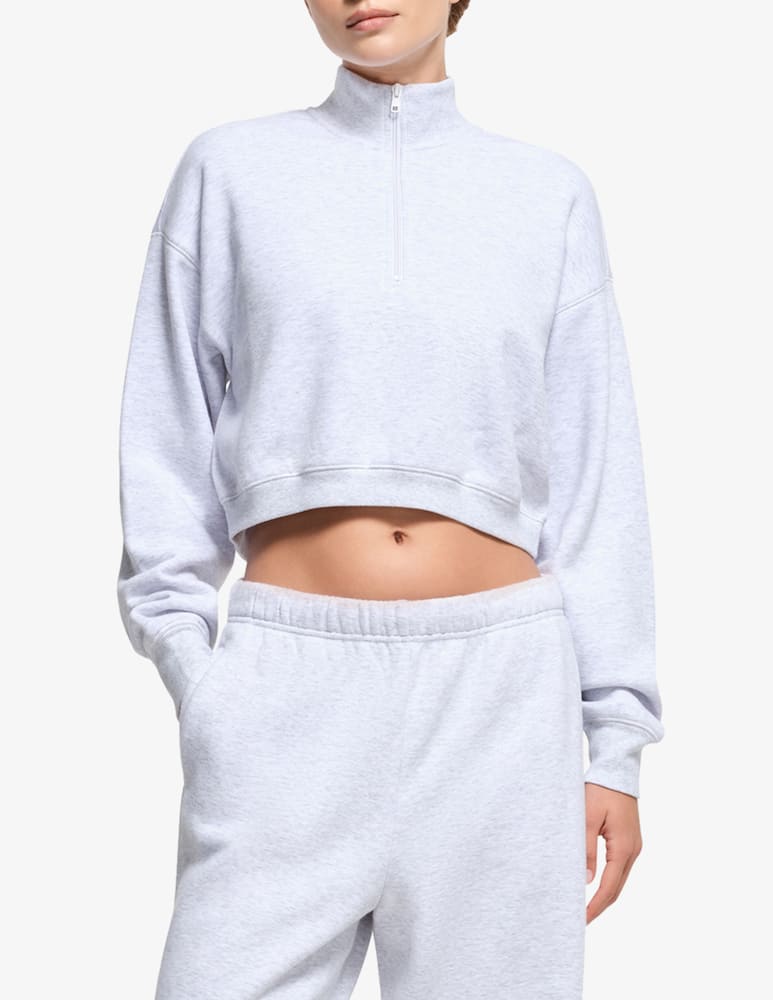 rinascente SKIMS Cropped half zip