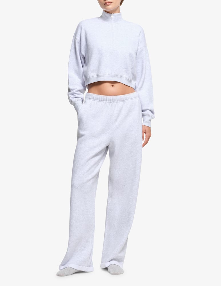 rinascente SKIMS Cropped half zip