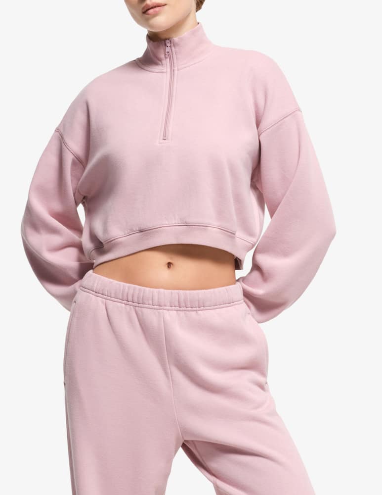 rinascente SKIMS Cropped half zip