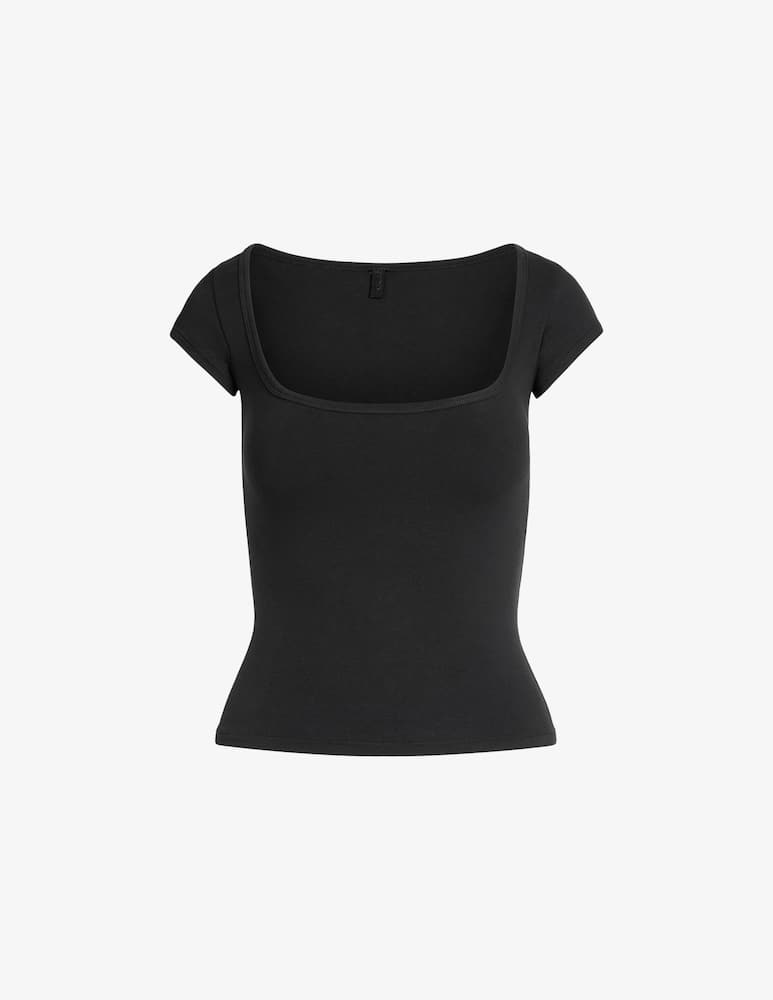 rinascente SKIMS Scoop neck short sleeve tee