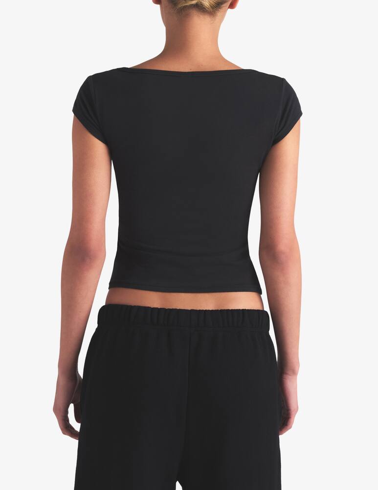 rinascente SKIMS Scoop neck short sleeve tee