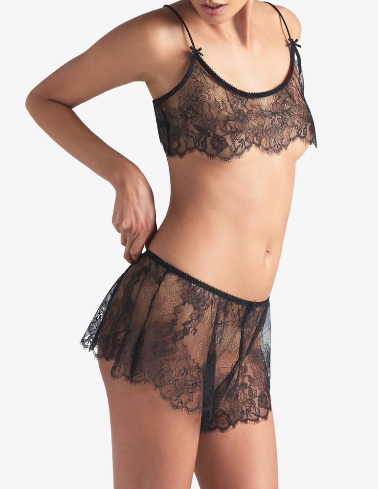 rinascente SKIMS Lace bralette and short set