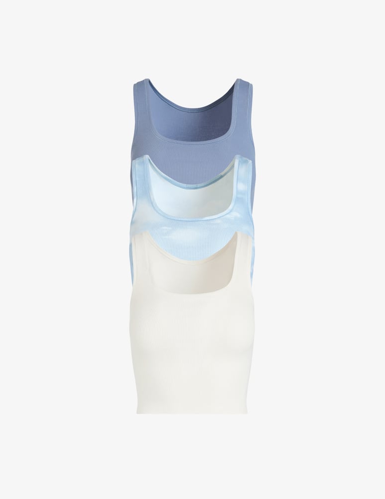 rinascente SKIMS Cloud print tank set of 3