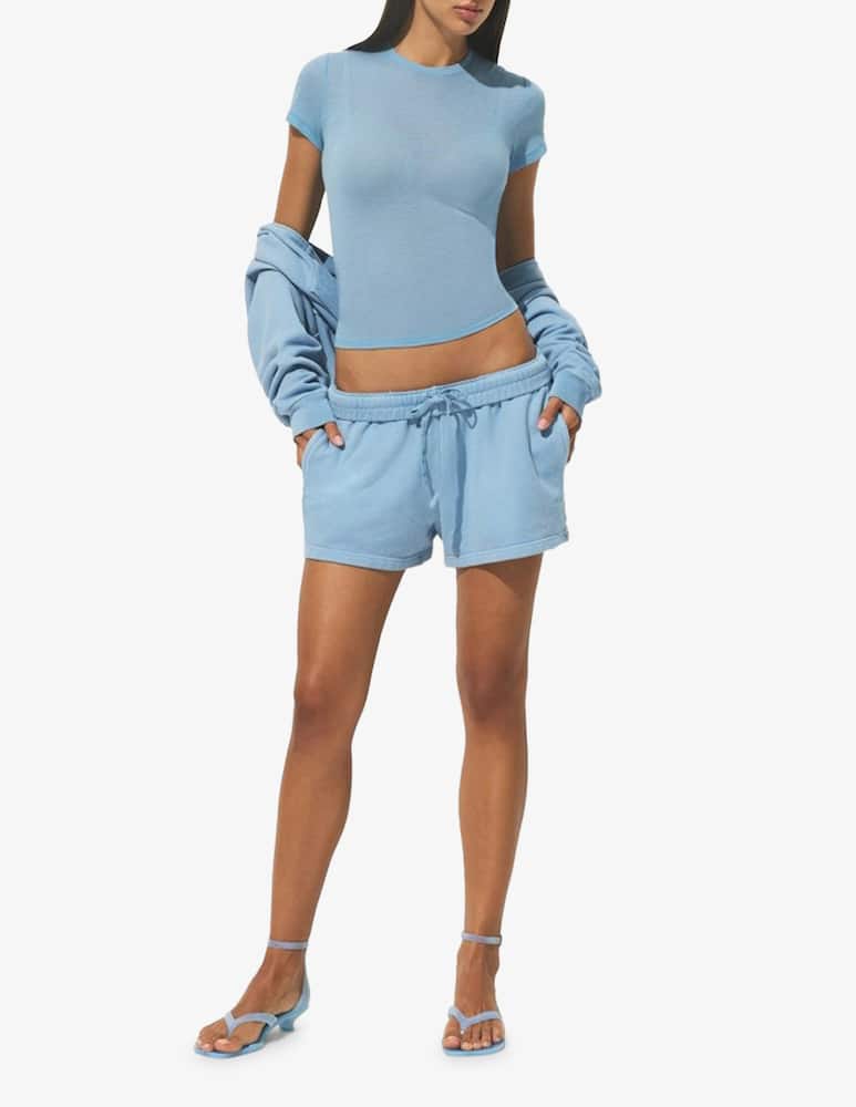 rinascente SKIMS Crewneck ribbed t-shirt