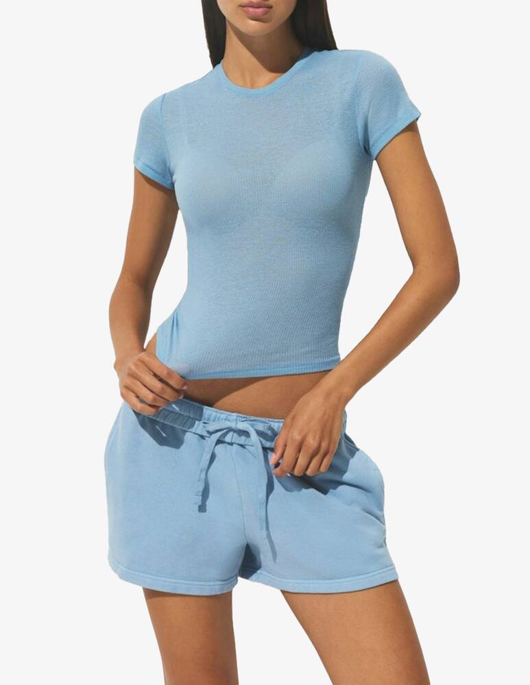 rinascente SKIMS Crewneck ribbed t-shirt