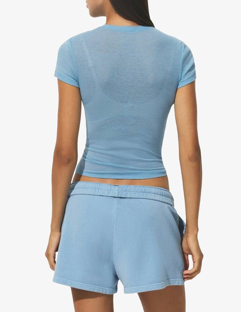 rinascente SKIMS Crewneck ribbed t-shirt