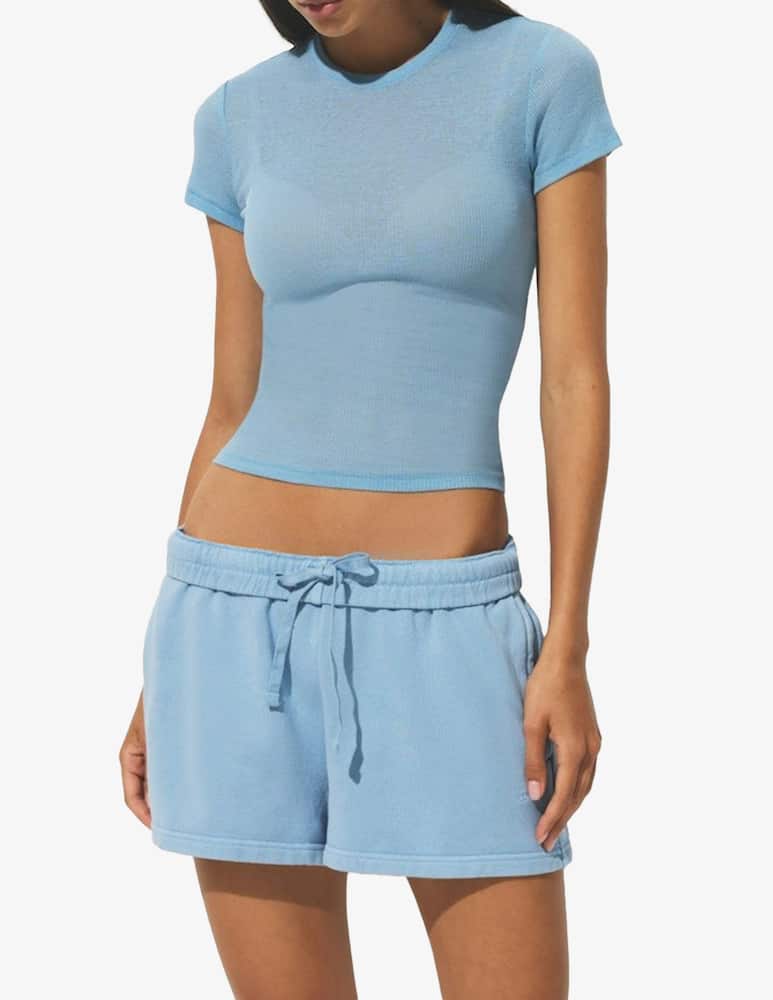 rinascente SKIMS Crewneck ribbed t-shirt