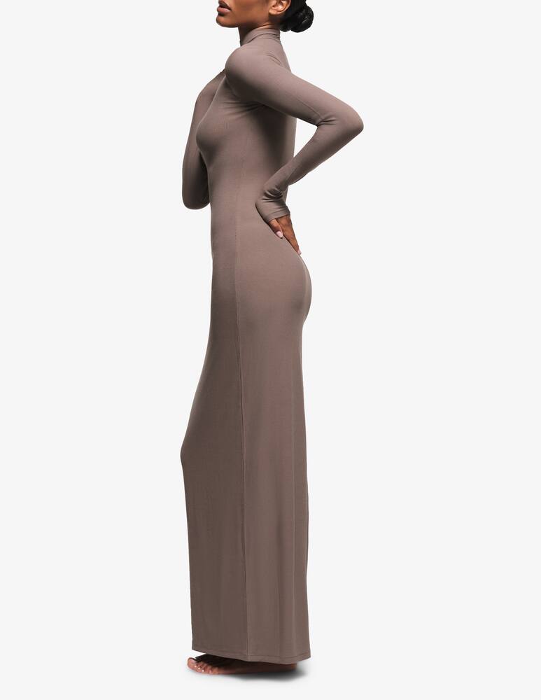 rinascente SKIMS Turtleneck mock neck long sleeve dress