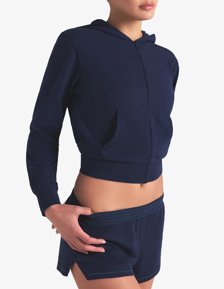 SKIMS Felpa slim con cappuccio - immagine 1 SKIMS Felpa slim con cappuccio - immagine 1