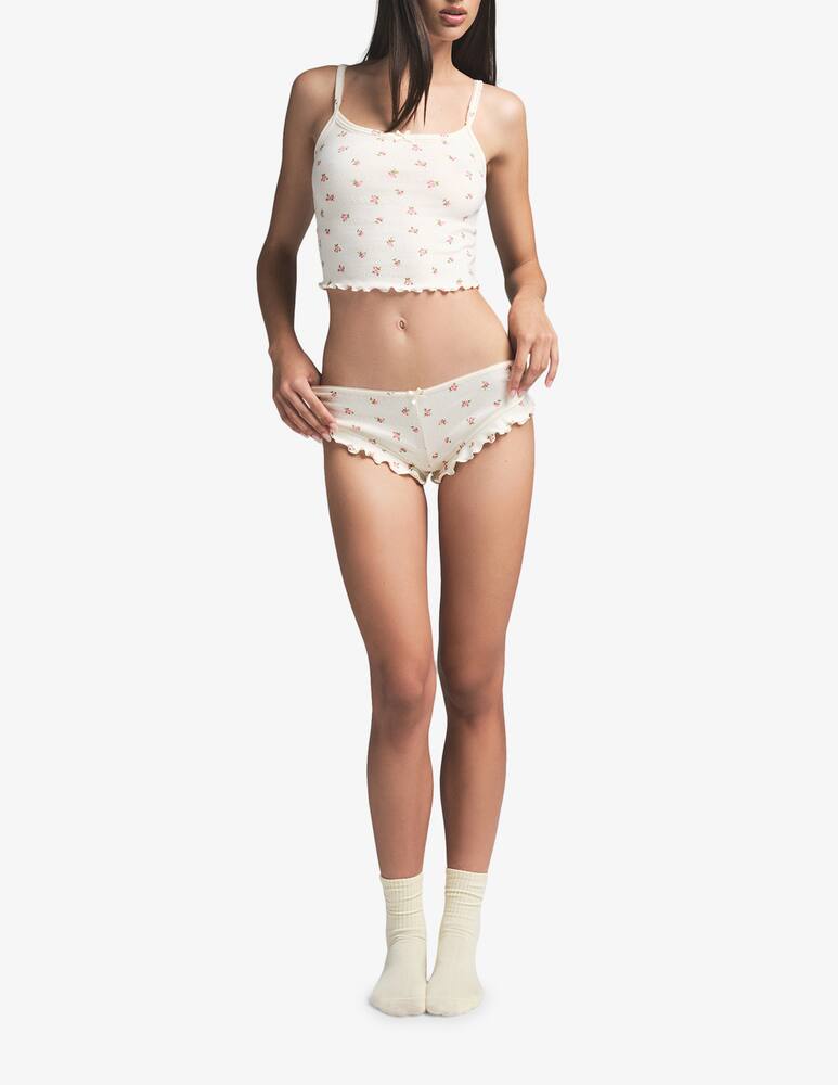 rinascente SKIMS Floral cami sleep set