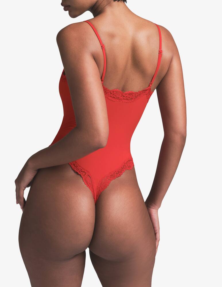 rinascente SKIMS Lace trim bodysuit Camila