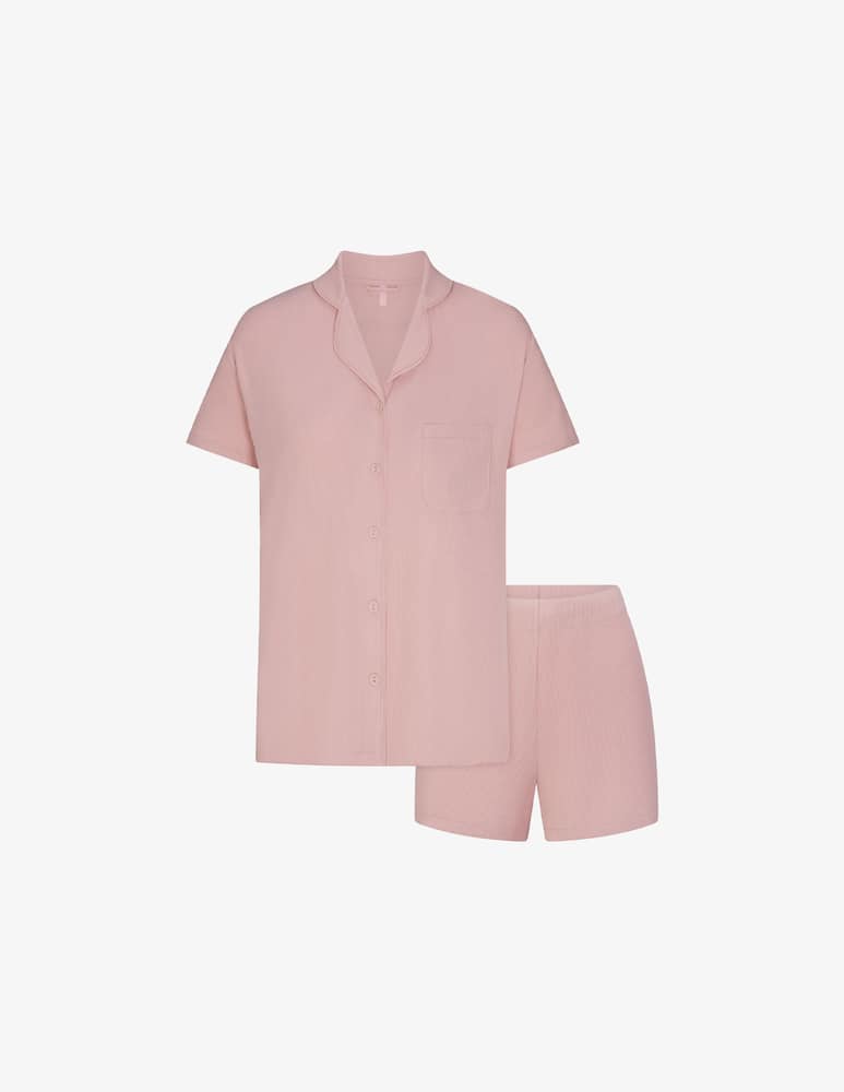 SKIMS Ribbed short sleep set - picture 1 SKIMS Ribbed short sleep set - picture 1