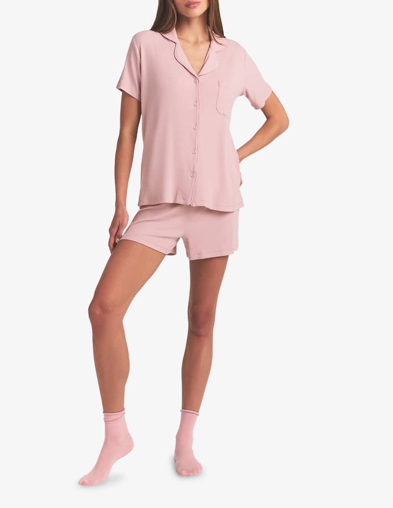 SKIMS Ribbed short sleep set - picture 2 SKIMS Ribbed short sleep set - picture 2