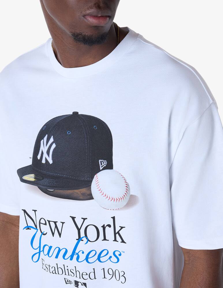 rinascente New Era Script graphic Yankees t-shirt