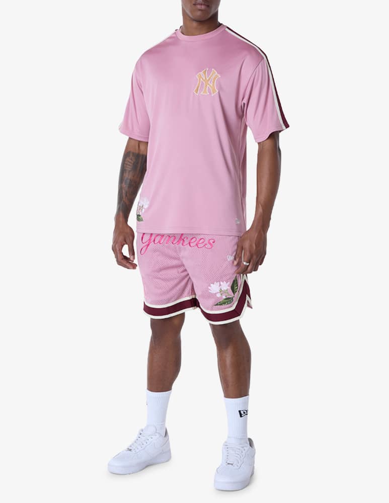 rinascente New Era T-shirt floreale Yankees