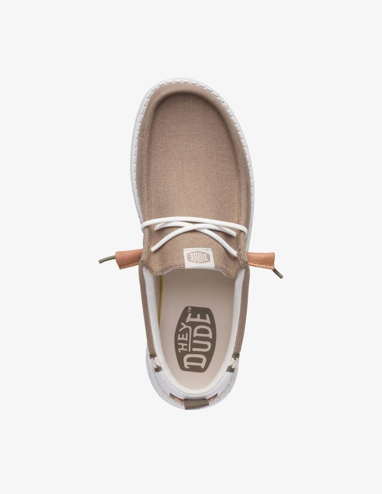 rinascente HEYDUDE Wally linen loafers