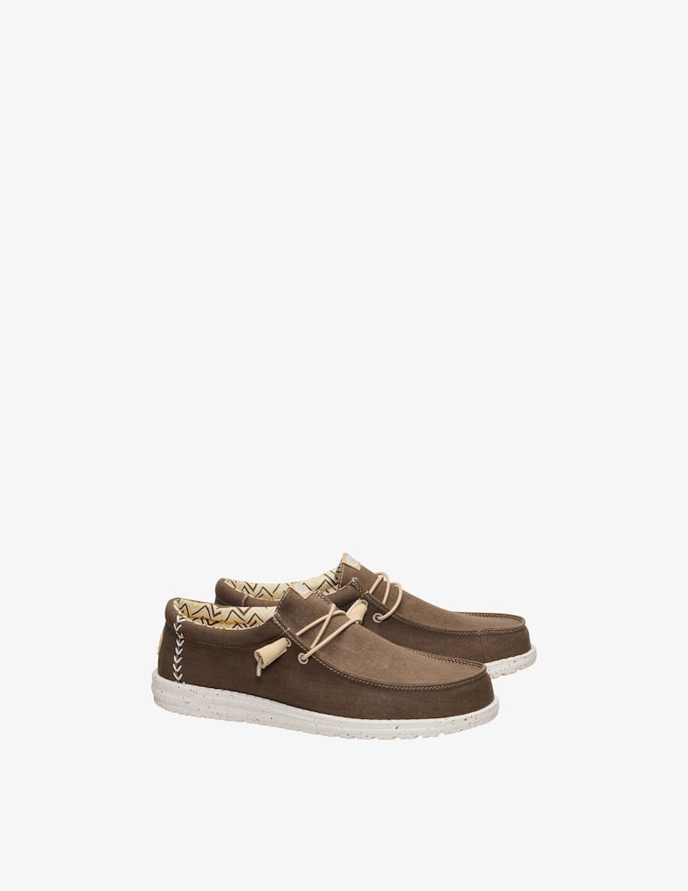 rinascente HEYDUDE Wally stretch canvas loafers