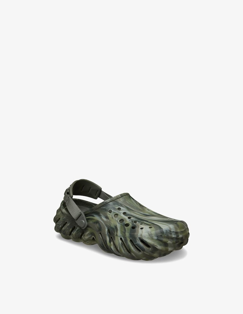 rinascente Crocs Echo marbled clogs