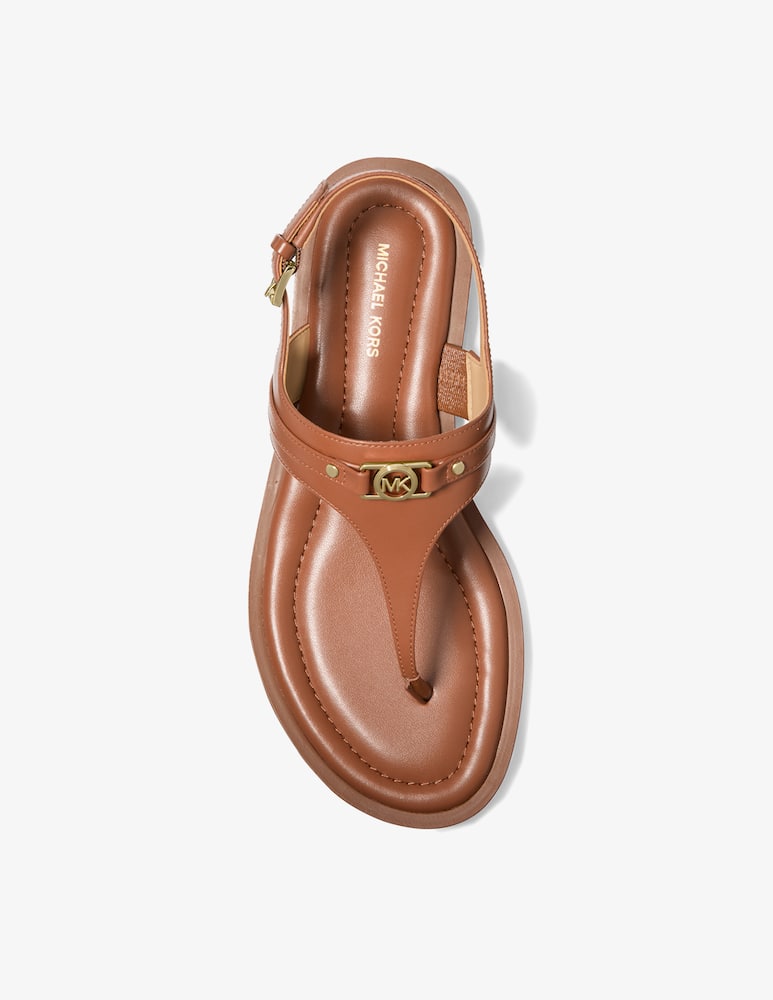 rinascente Michael Michael Kors Mandy logo thong sandals